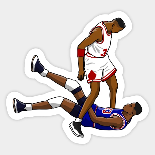 Pippen ewing Sticker by Seeyaseiya